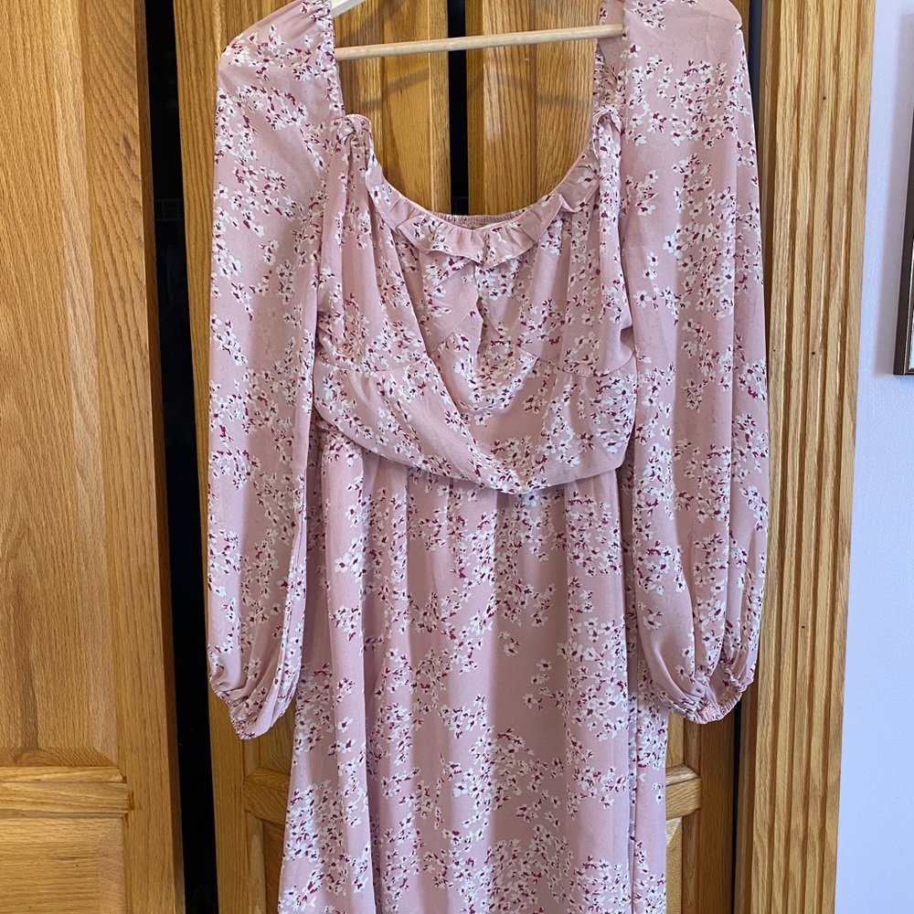 Romantic floral dress